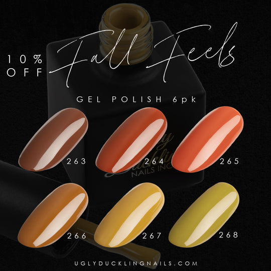 GEL POLISH FALL FEELS - 6PK COLLECTION