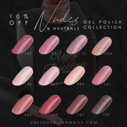 GEL POLISH 12PK COLLECTION - NUDES & NEUTRALS
