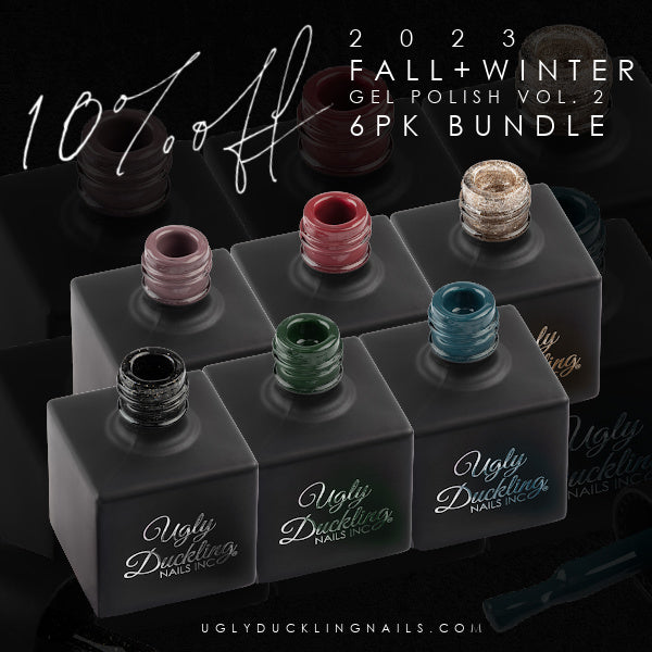 GEL POLISH WINTER PLAID - 6PK COLLECTION