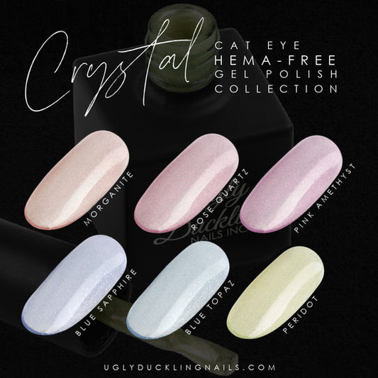 GEL POLISH CRYSTAL CAT EYE - 6PK COLLECTION