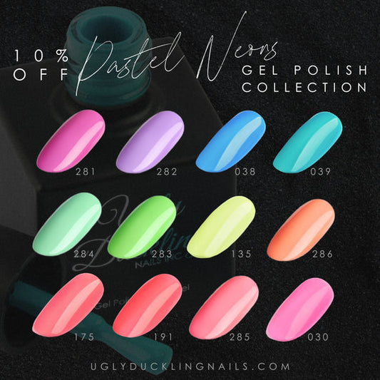 GEL POLISH 12PK COLLECTION - PASTEL NEON