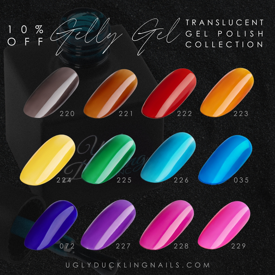 GEL POLISH 12PK COLLECTION - GELLY GEL