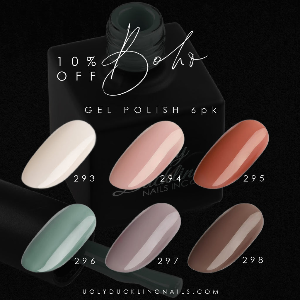 GEL POLISH BOHO - 6PK COLLECTION