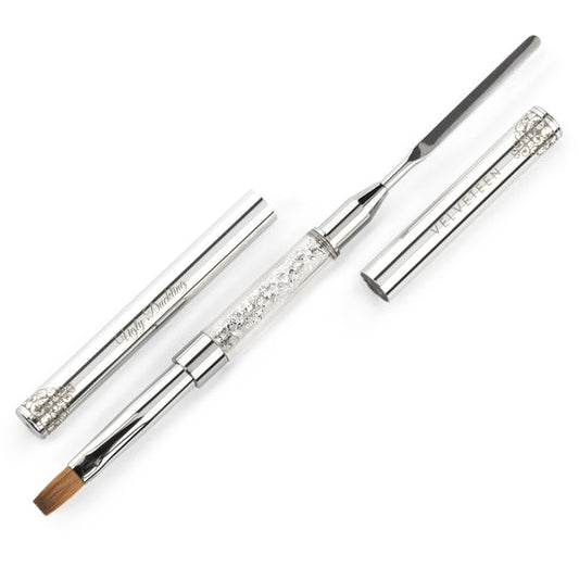 PREMIUM CRYSTAL VELVETEEN BRUSH - SQUARE BRUSH HEAD