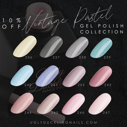 GEL POLISH 12PK COLLECTION - VINTAGE PASTEL