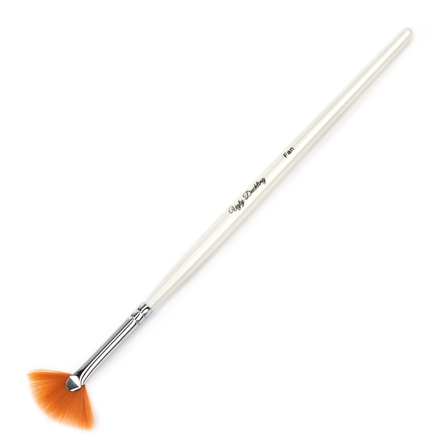 PEARL WOOD HANDLE FAN
