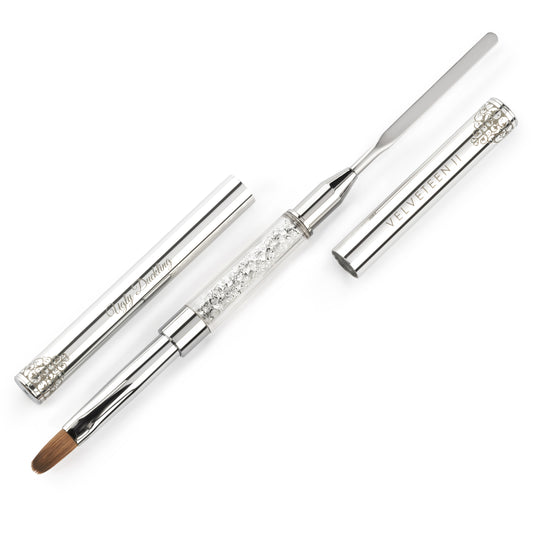 PREMIUM CRYSTAL VELVETEEN II BRUSH - OVAL BRUSH HEAD