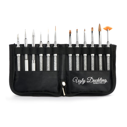 BRUSH CASE - PLAIN/CRYSTAL PULL