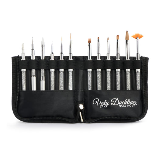 BRUSH CASE - PLAIN/CRYSTAL PULL