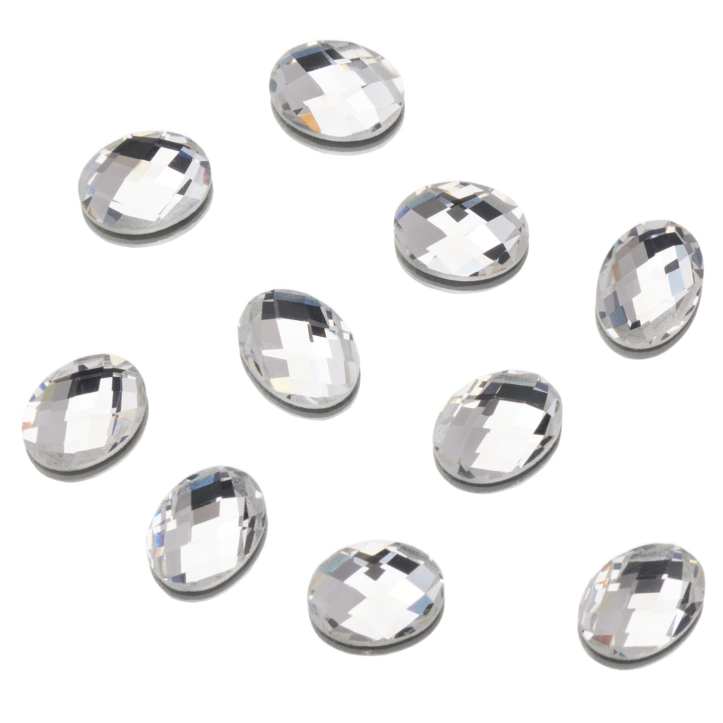 CRYSTALS - FLATBACK SHAPES - OVAL
