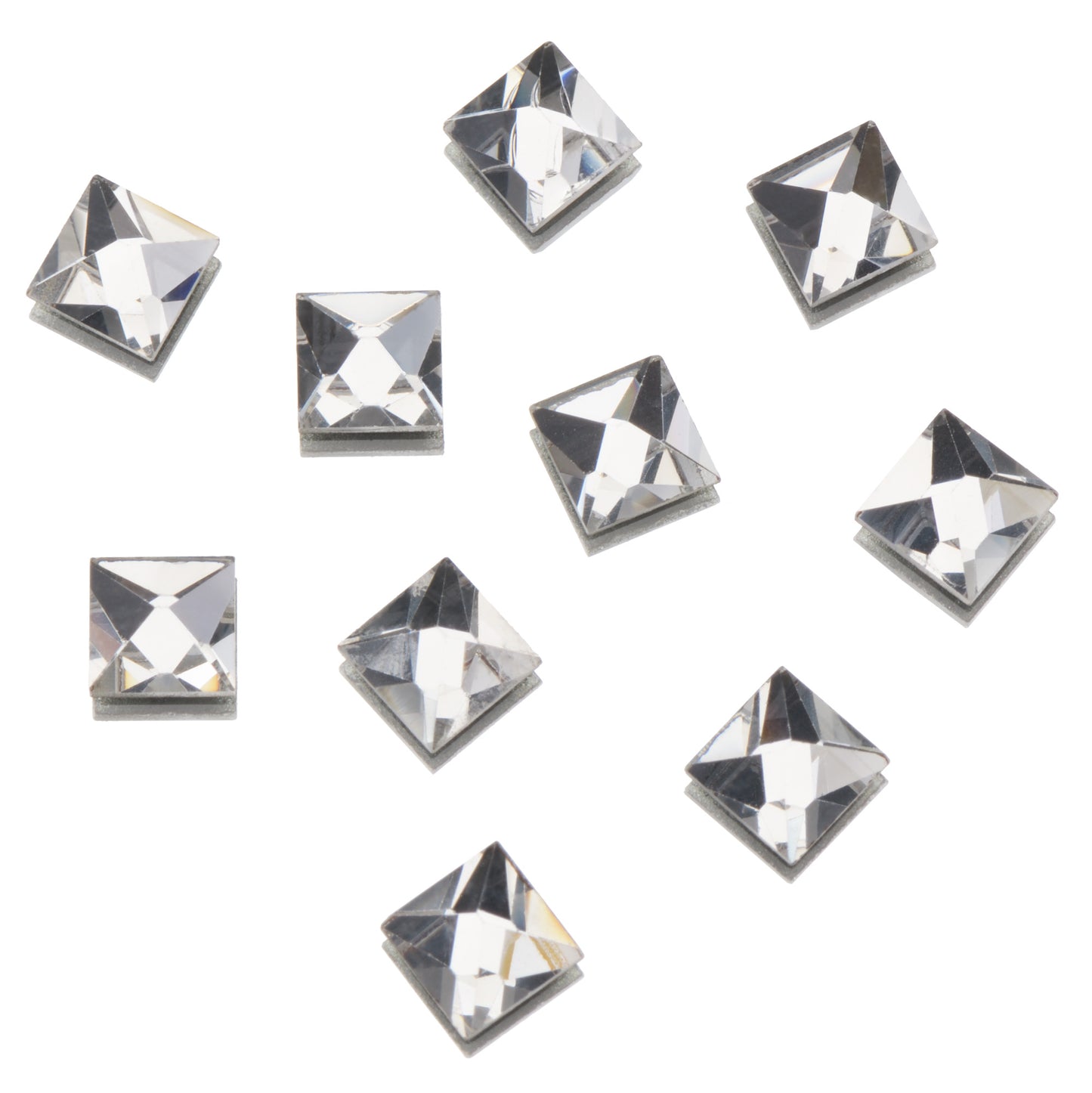 CRYSTALS - FLATBACK SHAPES - SQUARE