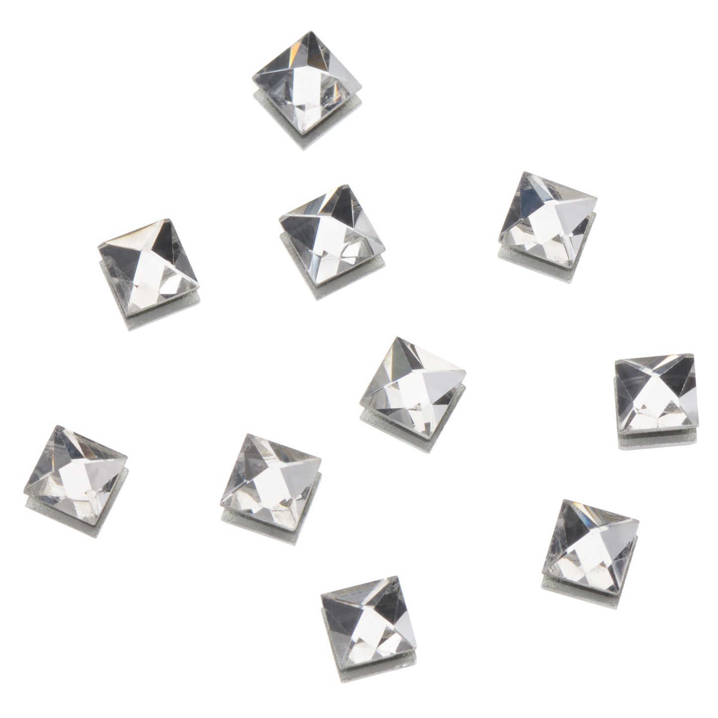 CRYSTALS - FLATBACK SHAPES - SQUARE