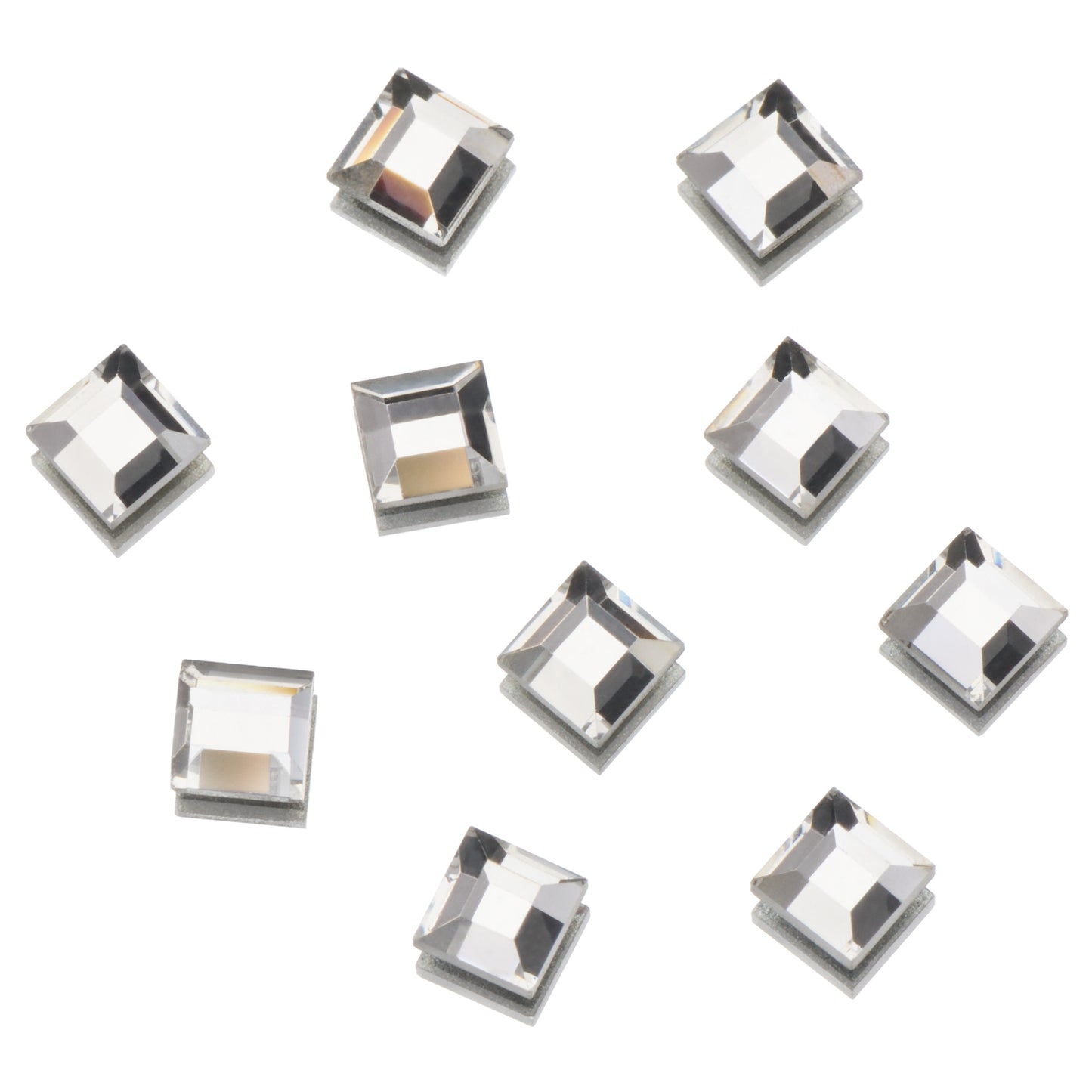 CRYSTALS - FLATBACK SHAPES - SQUARE