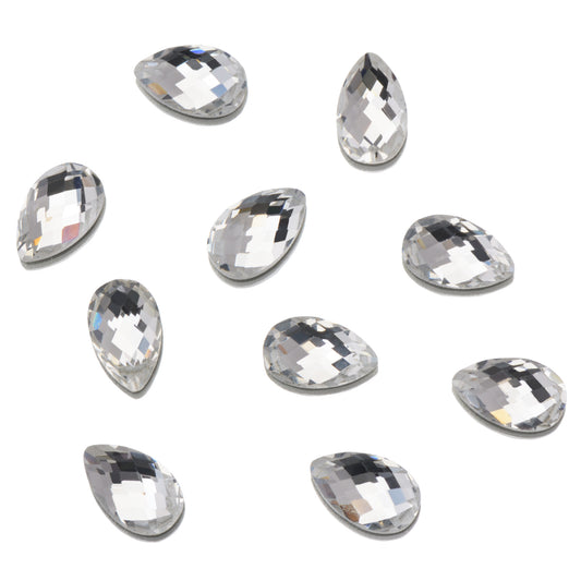 CRYSTALS - FLATBACK SHAPES - TEARDROP