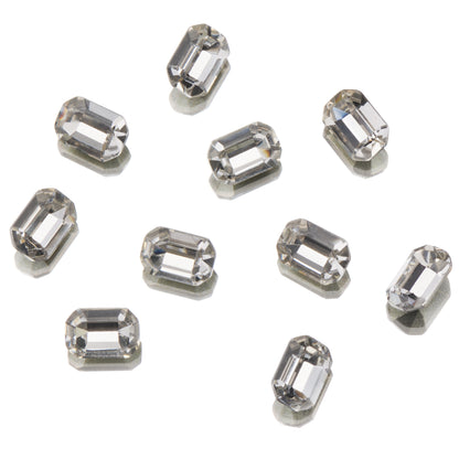 CRYSTALS - POINTED BACK - Rectangle