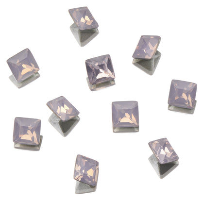 CRYSTALS - POINTED BACK - Square 4mm/6mm