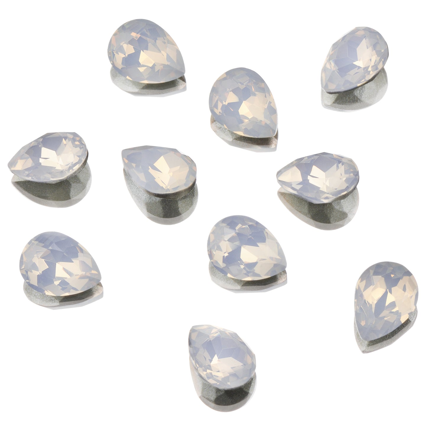 CRYSTALS - POINTED BACK - Teardrop