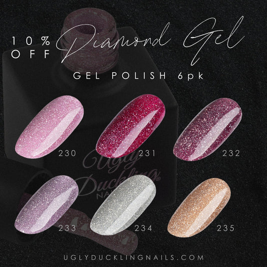 GEL POLISH DIAMOND - 6PK COLLECTION
