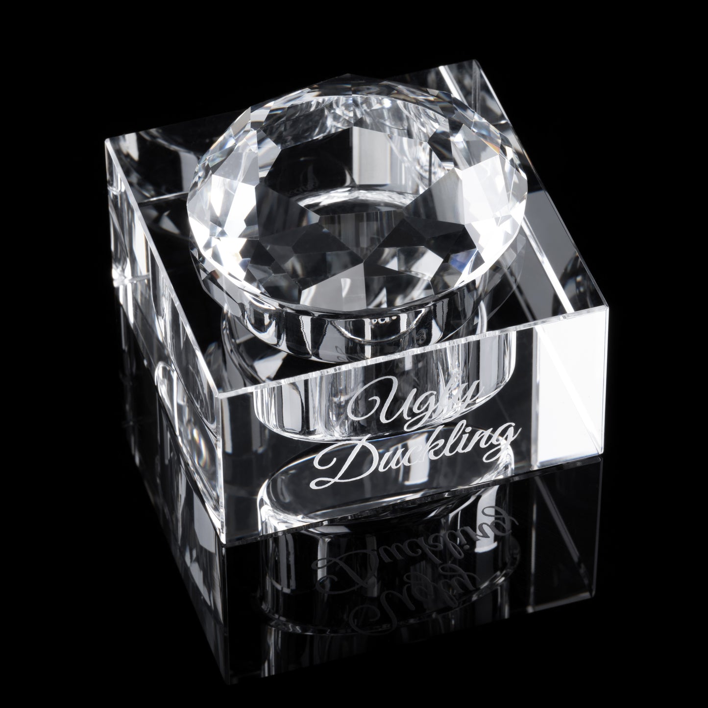 CRYSTAL DAPPEN DISH SET