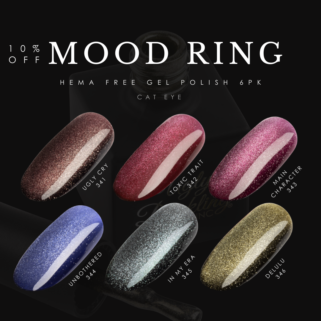 GEL POLISH MOOD RING - 6PK COLLECTION